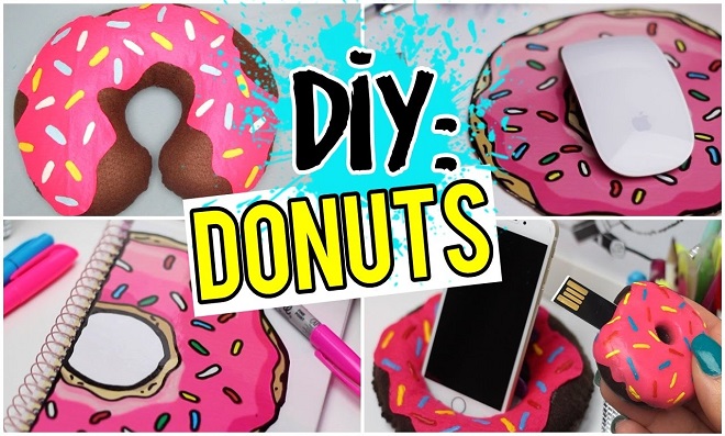 7 em 1! Ideias em formato de Donut cheio de cor e criatividade