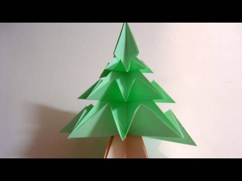 Árvore de Natal Origami