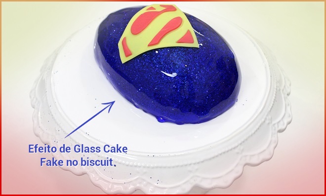 Como fazer ovo de páscoa com efeito Glass Cake Fake - Super-Homen