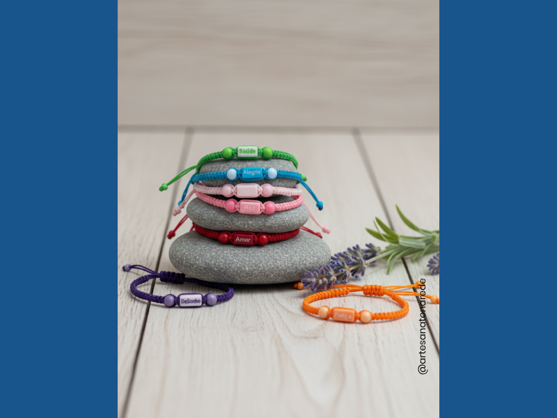 Pulseira de Macrame, foto 01