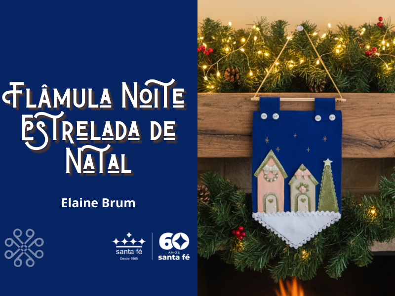 Flâmula Noite Estrelada de Natal, Elaine Brum
