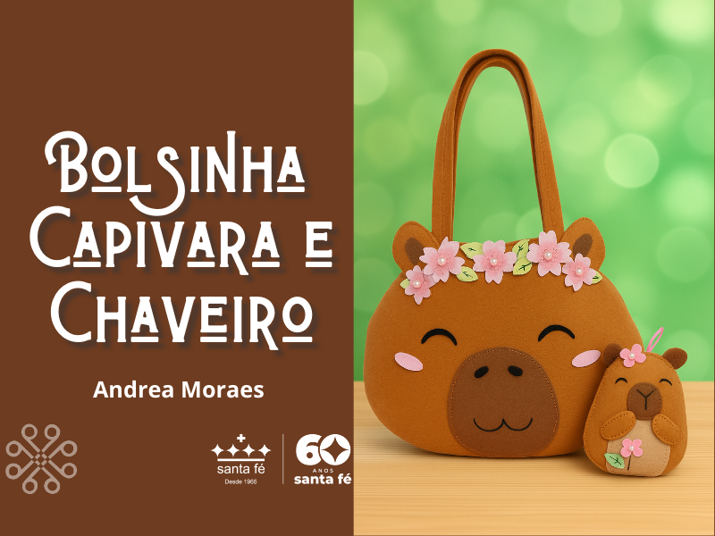 Bolsinha Capivara