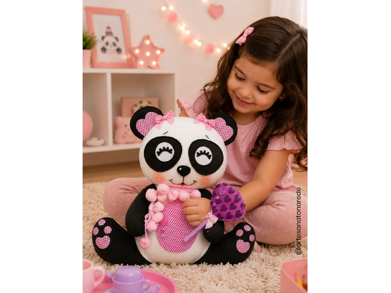Panda brinquedo para brincar