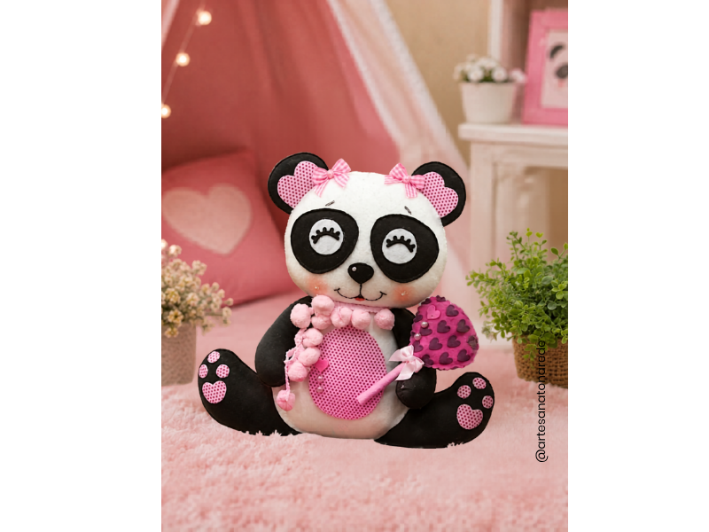 Panda para decoração