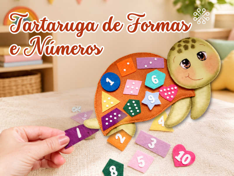 Tartaruga de Formas e Numeros, Paty Padua