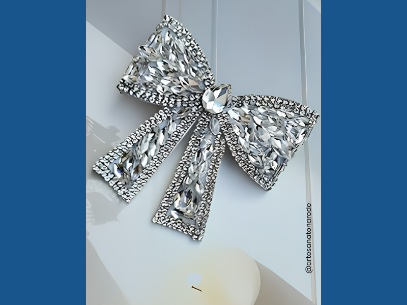 Laco de Strass com Feltro, foto 12