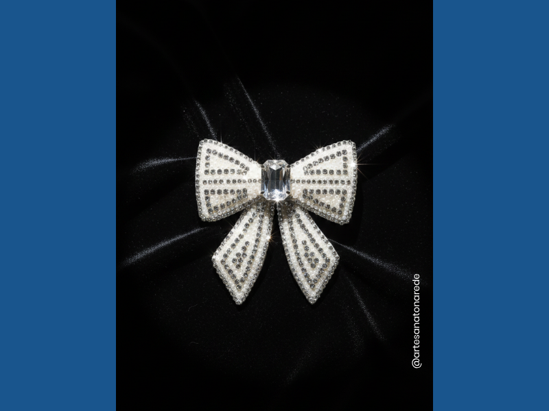 Laco de Strass com Feltro, foto 04