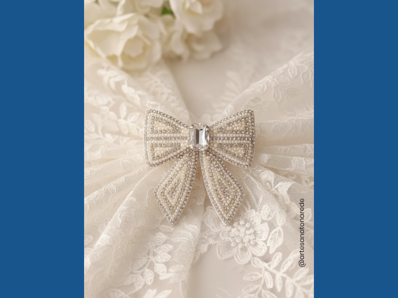 Laco de Strass com Feltro, foto 03