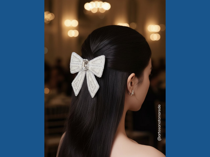 Laco de Strass com Feltro, foto 05