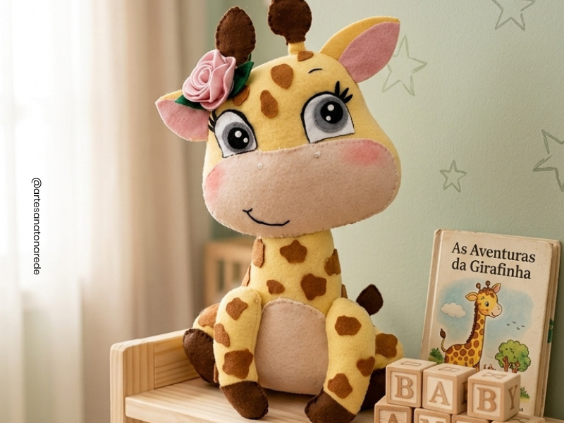 Girafa em Feltro