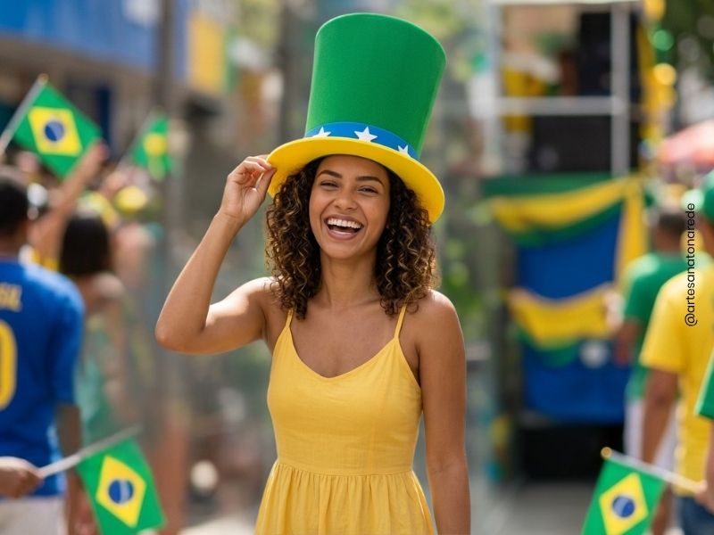 Cartola da Copa em Feltro