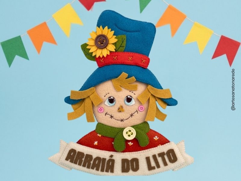 Enfeite de Espantalho para decorar