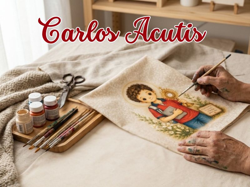 Carlos Acutis: Risco Gratuito para Inspirar sua Arte - Maria Helena Cenra