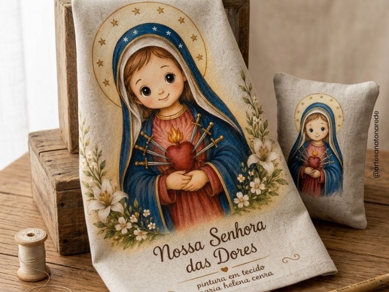 Nossa Senhora das Dores artesanal

