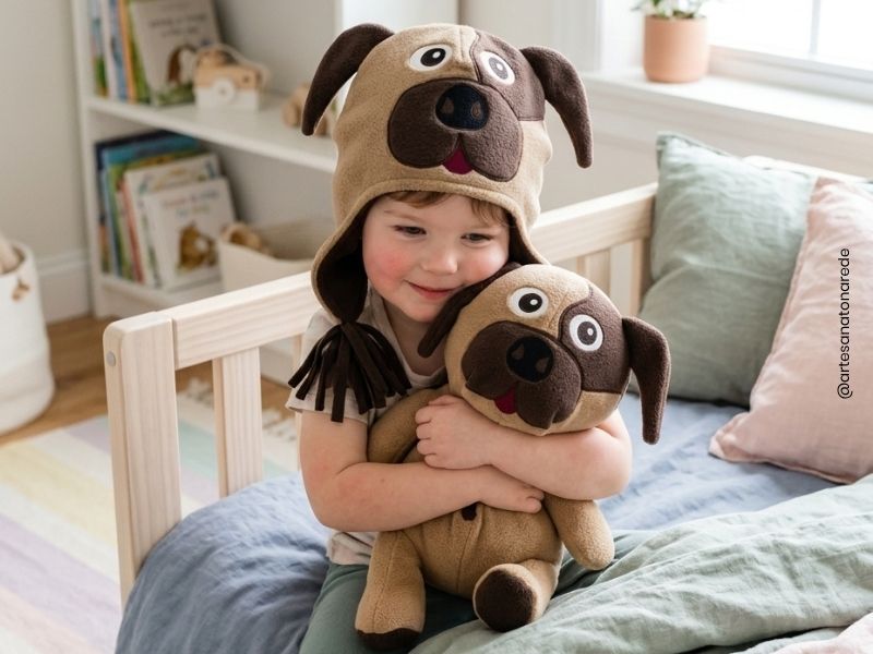 Touca de Cachorrinho para presentear 