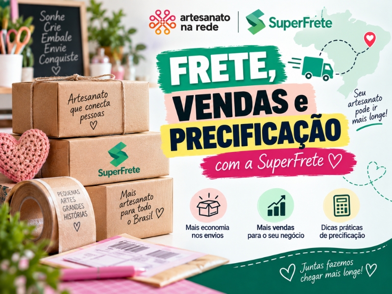 Frete no artesanato: como economizar nos envios e evitar perder vendas