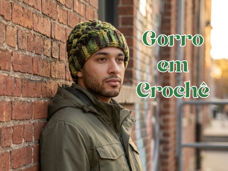 Gorro em Crochê em Ponto Celta: aprenda com Rita Vloet